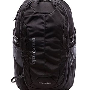NWOT Patagonia Refugio 28L Black w/ Soylent logo